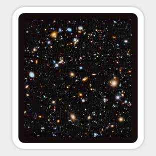 HST Deep Field Sticker